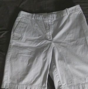 Light khaki long shorts